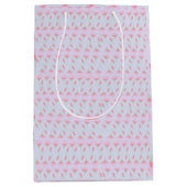 花模様織物 ミディアムペーパーバッグ (正面)