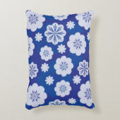 花模様 アクセントクッション (正面(垂直))