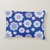 花模様 アクセントクッション (裏面)