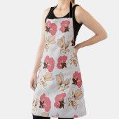 花模様 エプロン (インサイチュ)