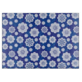 花模様 カッティングボード (正面)