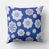 花模様 クッション (裏面)