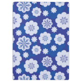 花模様 クリップボード (裏面)