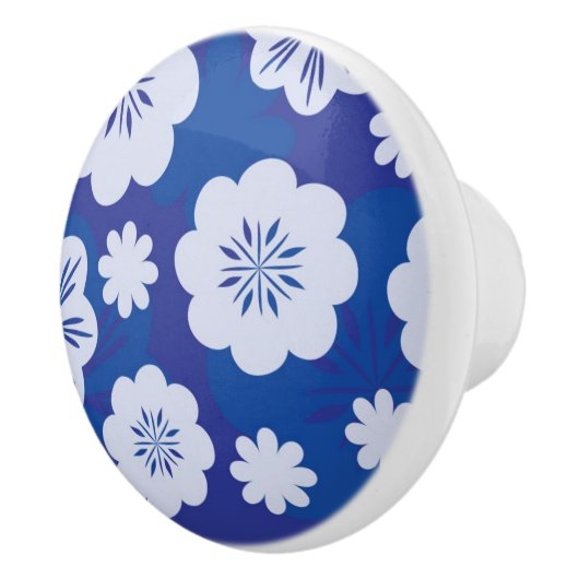 花模様 セラミックノブ (右)