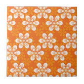 花模様 タイル (正面)