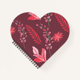 花模様 ノートブック