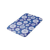 花模様 バスマット (アングル)