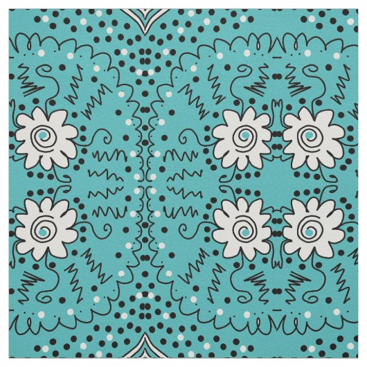 花模様 ファブリック (見本)