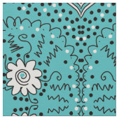 花模様 ファブリック (クローズアップ)