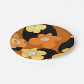 花模様 ペーパープレート (アングル)