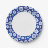 花模様 ペーパープレート (正面)