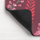 花模様 マウスパッド (コーナー)