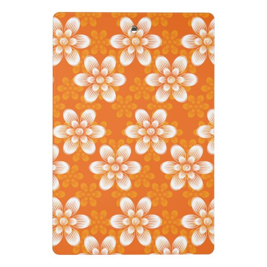 花模様 ミニクリップボード (裏面)