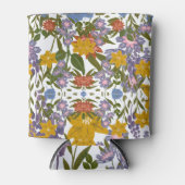 花模様 缶クーラー (正面)