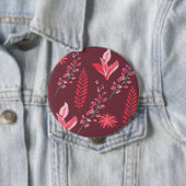 花模様 缶バッジ (インサイチュ)