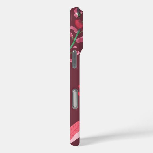 花模様 Case-Mate iPhoneケース (裏面 / 右)