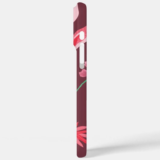 花模様 Case-Mate iPhoneケース (裏面 / 左)