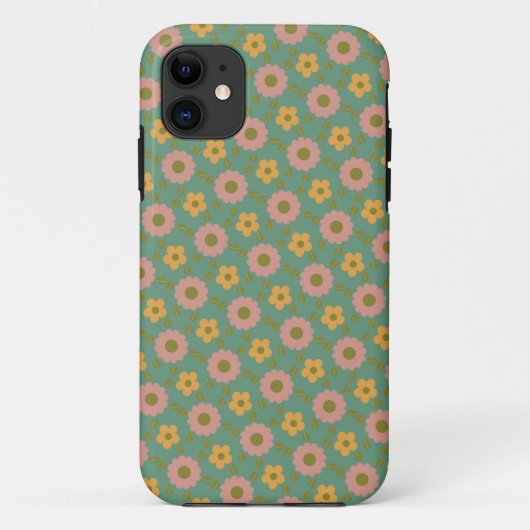 花模様 Case-Mate iPhoneケース (裏面)