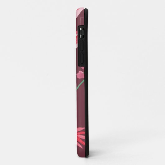 花模様 Case-Mate iPhoneケース (裏面/左)