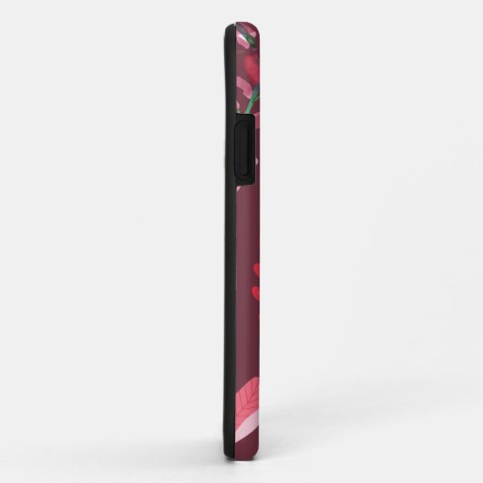 花模様 Case-Mate iPhoneケース (裏面/右)