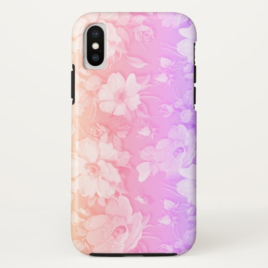 花模様 Case-Mate iPhoneケース (裏面)