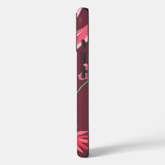 花模様 Case-Mate iPhoneケース (裏面 / 左)