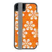 花模様 INCIPIO iPhoneウォレットケース (フォリオ裏面)