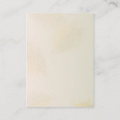 花樽赤ちゃんシャワーブックエンクロージャカード エンクロージャーカード (裏面)