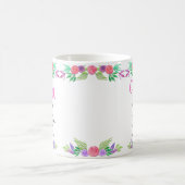 花母の日の定義ナナへの贈り物 コーヒーマグカップ (中央)