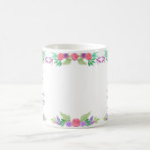 花母の日の定義ミミへの贈り物 コーヒーマグカップ (中央)