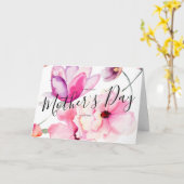 花母の母の日カード カード (黄色い花)