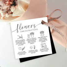 花気にミニマリストロゴフロリストつるラベル