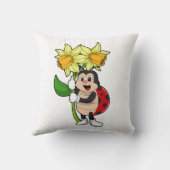 花水仙の花 クッション (裏面)