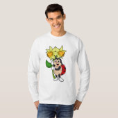 花水仙の花 Tシャツ (正面フル)