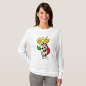 花水仙の花 Tシャツ (正面フル)