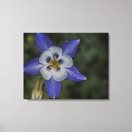 花水彩写真アートホームデコール キャンバスプリント (正面)