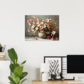 花水彩花器 ポスター (ホームオフィス)