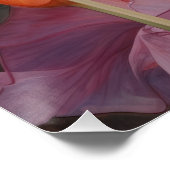 花水色酔いダトゥラエレガントモダン ポスター (コーナー)