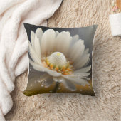 花滴穏やかな穏やかな自然穏やかな流れ クッション (ブランケット)