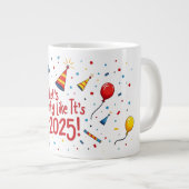 花火お祝いマグ ジャンボコーヒーマグカップ (正面右)