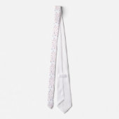 花火が彩る愛国的な首 ネクタイ (裏面)