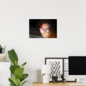 花火が爆発する ポスター (ホームオフィス)