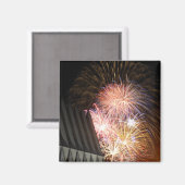 花火が爆発する マグネット (正面/裏面)