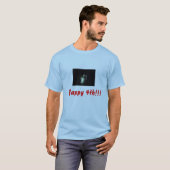 花火だ!7月4日デザイン Tシャツ (正面フル)