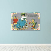 花火で女性を苦しめる子供たち キャンバスプリント (インサイチュ (ウッドフロア))