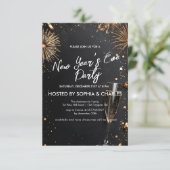 花火とシャンパン大晦日パーティー 招待状 (スタンド正面)