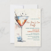 花火とシャンパン大晦日パーティー 招待状 (正面)