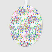 花火と星 オーナメント (正面)