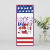 花火と7月4日おめでとう (スタンド正面)