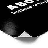 花火に対して思いやりを持って ポスター (コーナー)